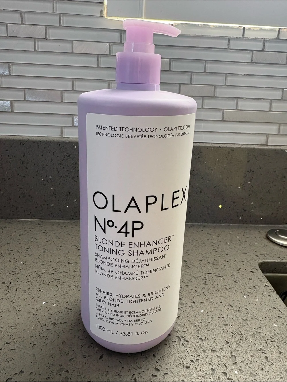 OLAPLEX No.4P Blonde Enhancer Toning Shampoo - Lavender